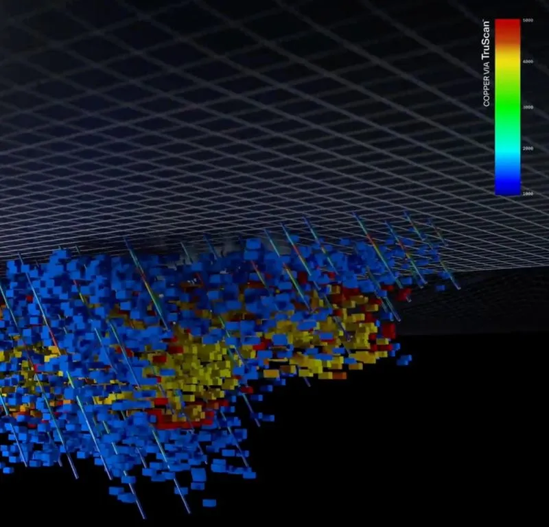 Hyperspectral technology for mineralogy