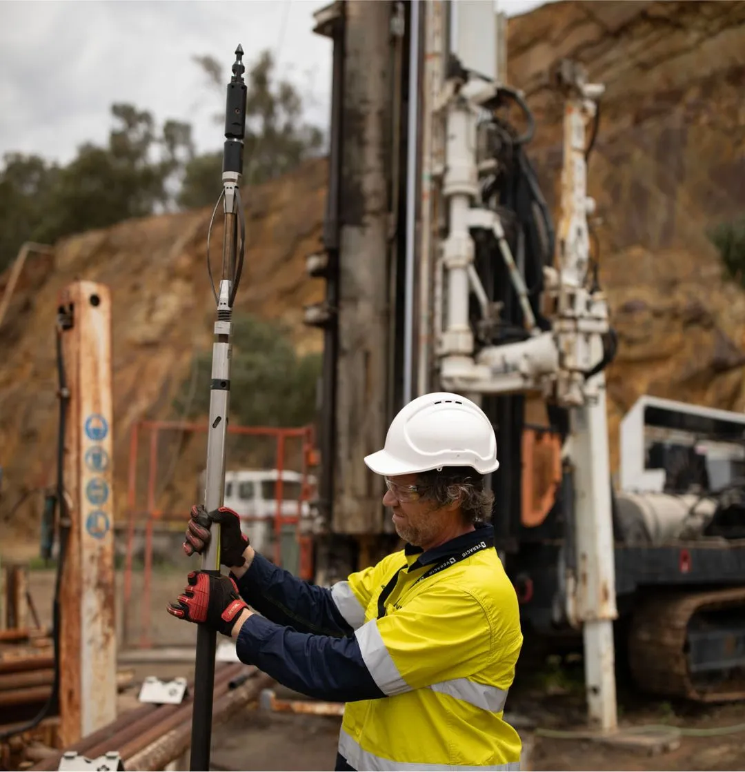 Driller operated accurate gamma surveys