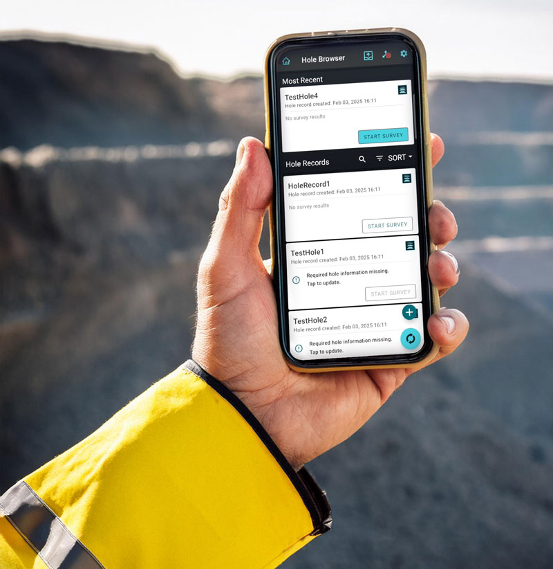 Send survey data from the app to the cloud